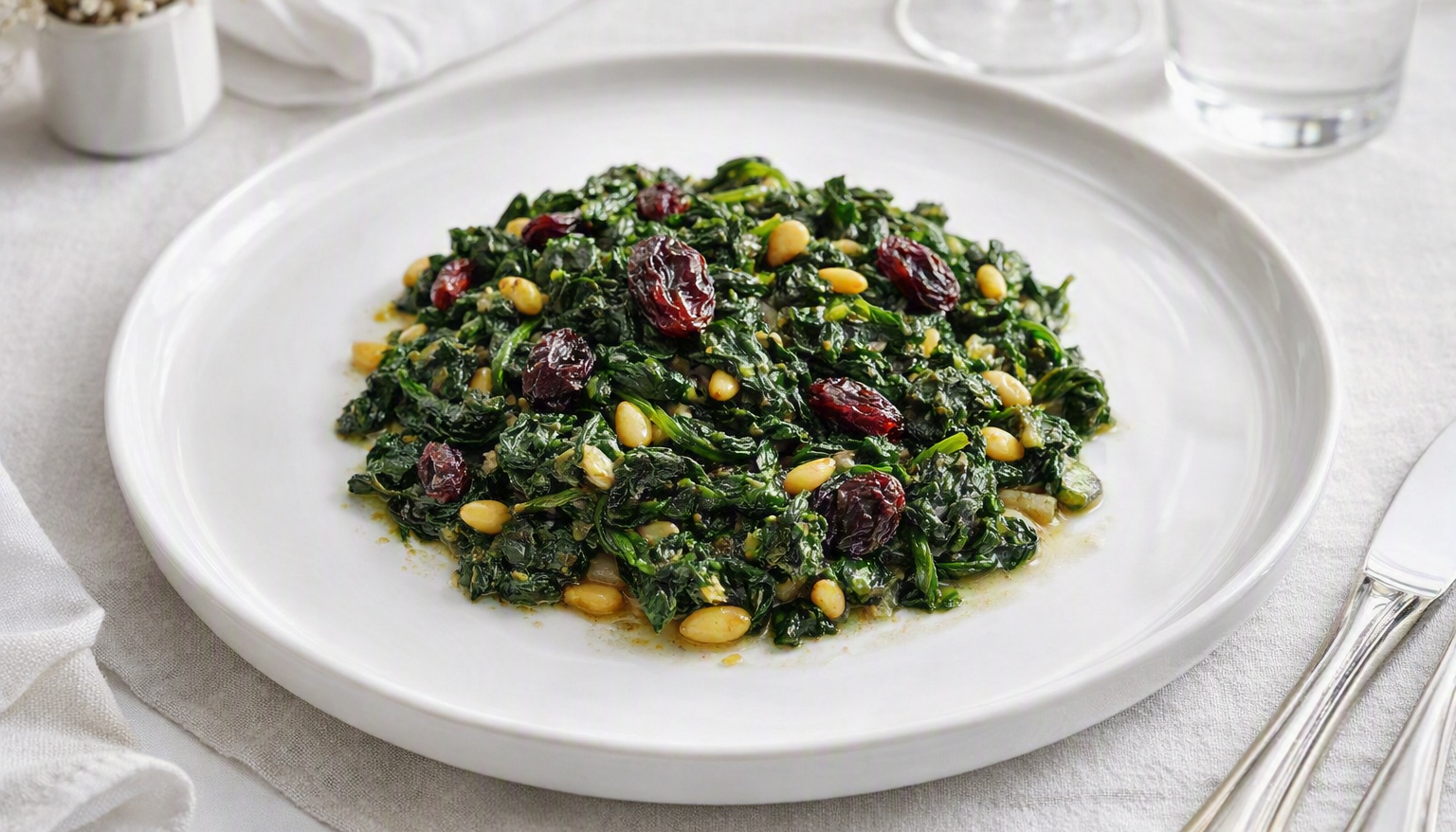 Catalan-Style Spinach.