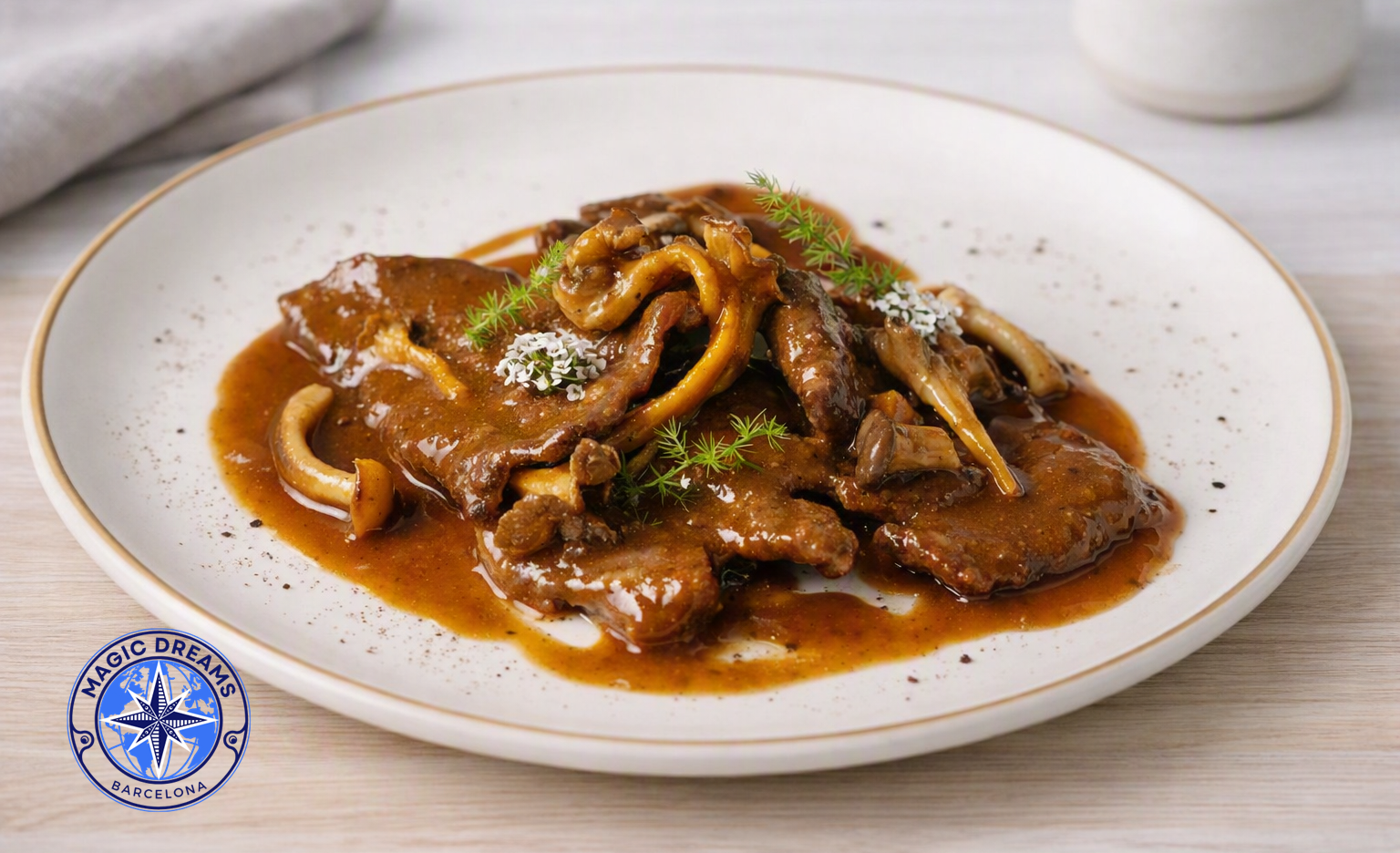 Traditional Catalan Beef Fricandó.