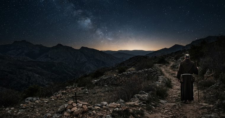 La noche oscura de San Juan de la Cruz.