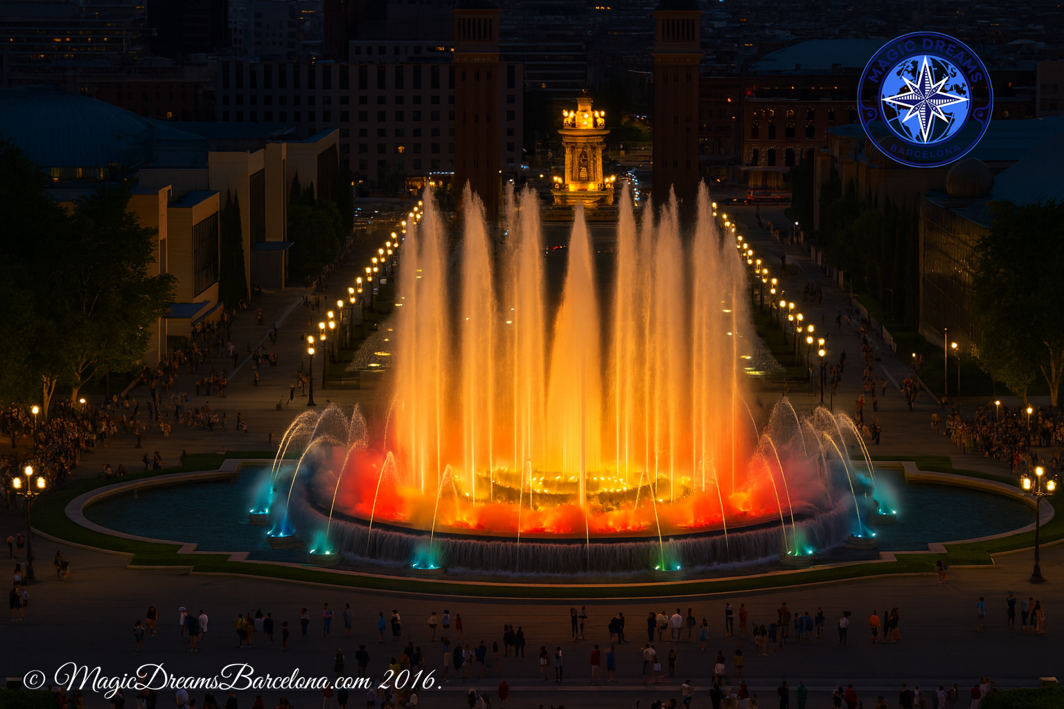 Fuente Mágica de Montjuïc.