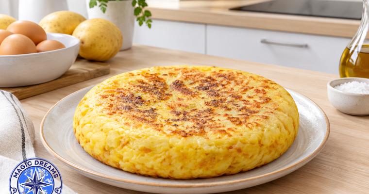Tortilla Española Tradicional.