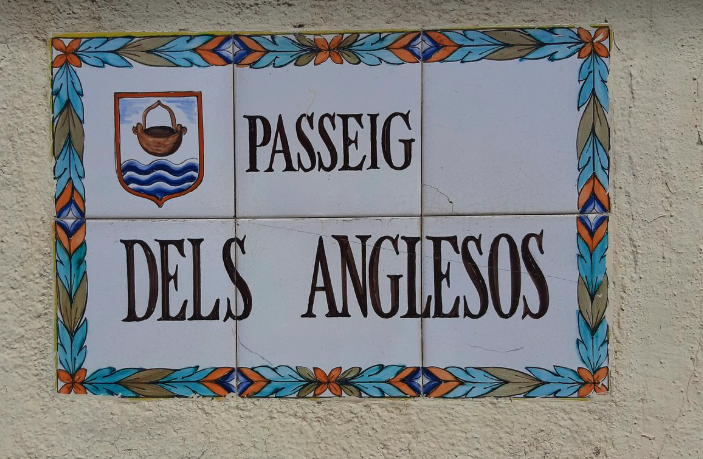 Passeig dels anglesos.