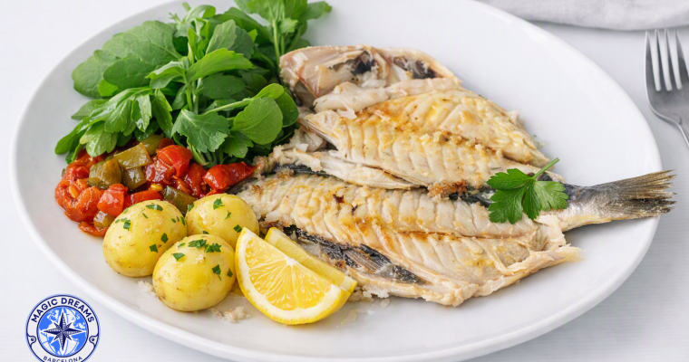 Salt-Baked Sea Bream.