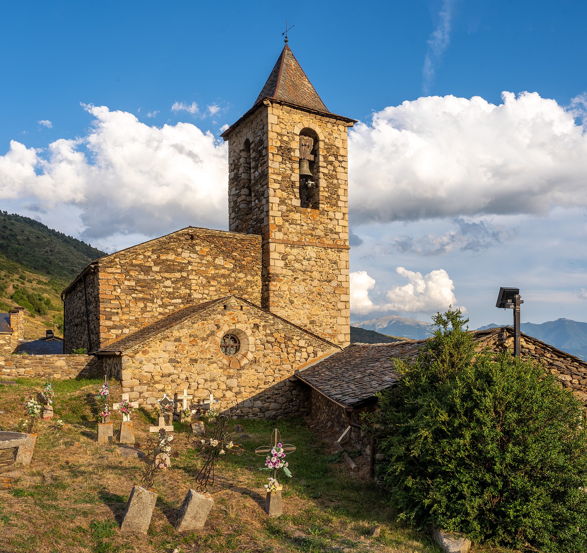 Meranges, el municipio más alto de Cataluña.