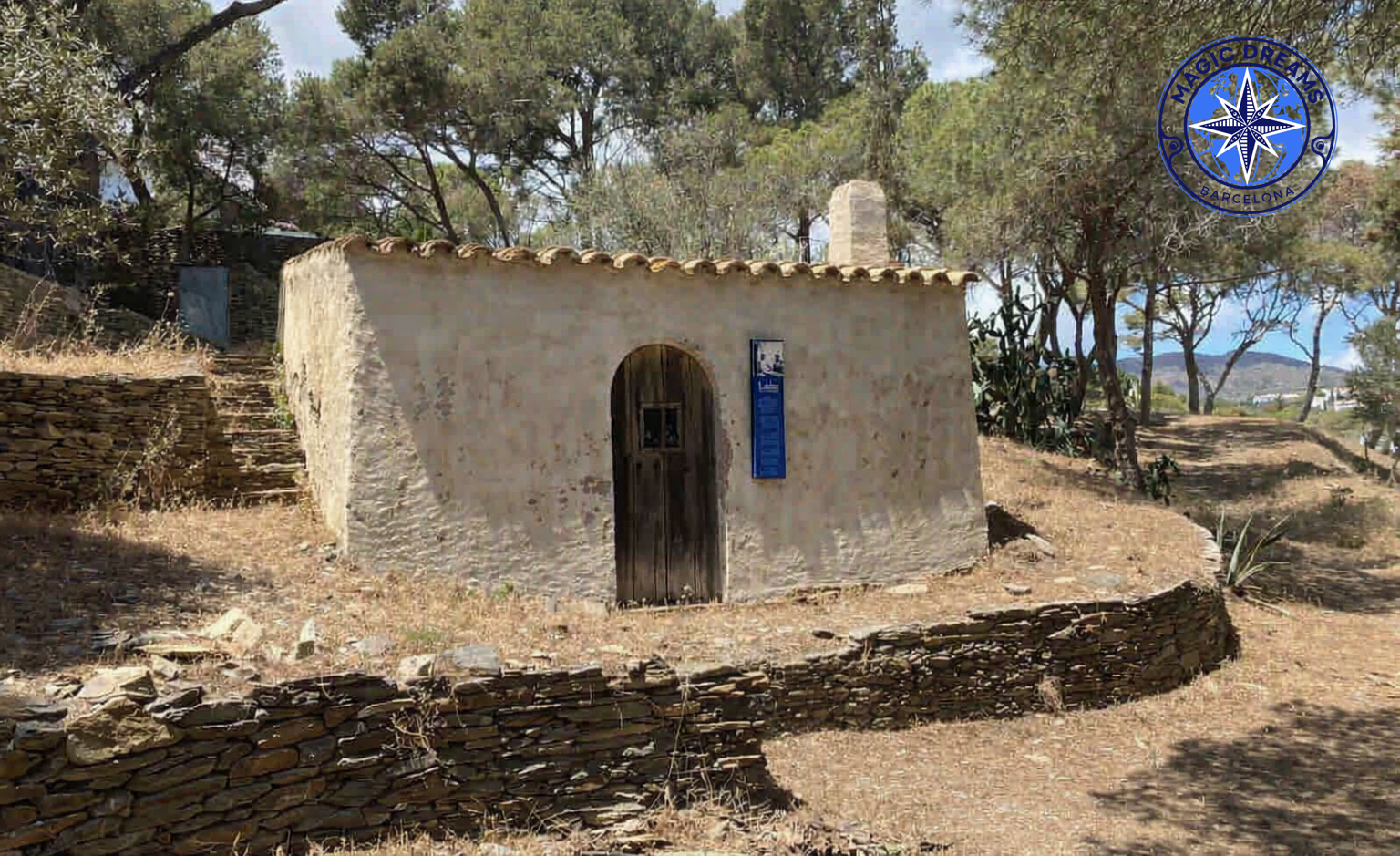Última casa de la Lídia de Cadaqués, vivía en una barraca muy humilde, tras haber pasado por otras residencias como la de Es Llaner - Magic Dreams Barcelona.