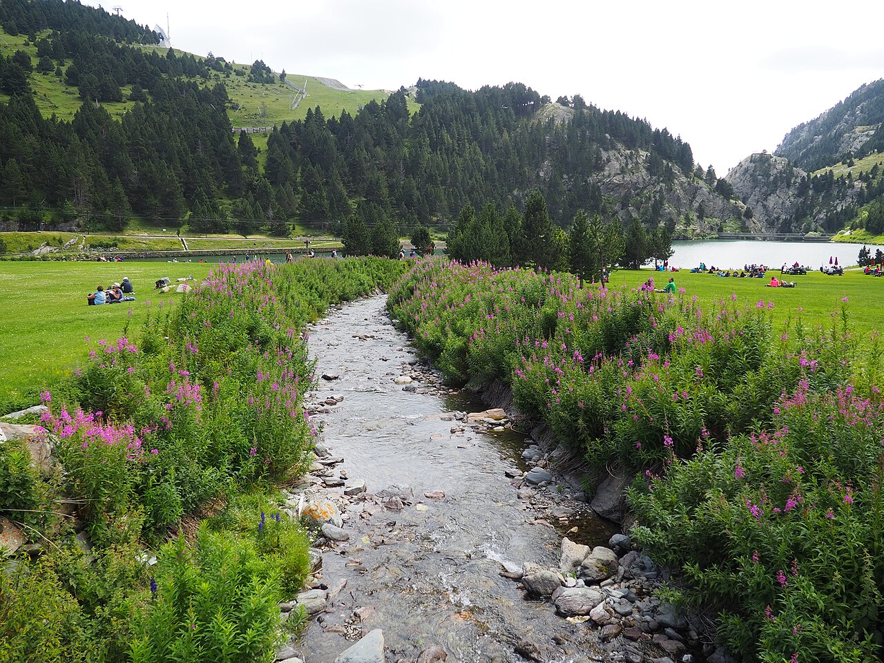 Perspectiva a pie en la Vall de Núria - By Teresa Grau Ros from Barcelona, Catalunya - La vall de Núria_Queralbs_P8090091, CC BY-SA 4.0, https://commons.wikimedia.org/w/index.php?curid=177911098.