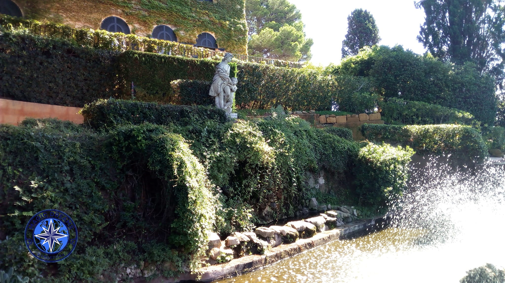Jardines de Santa Clotilde Magic Dreams Barcelona.