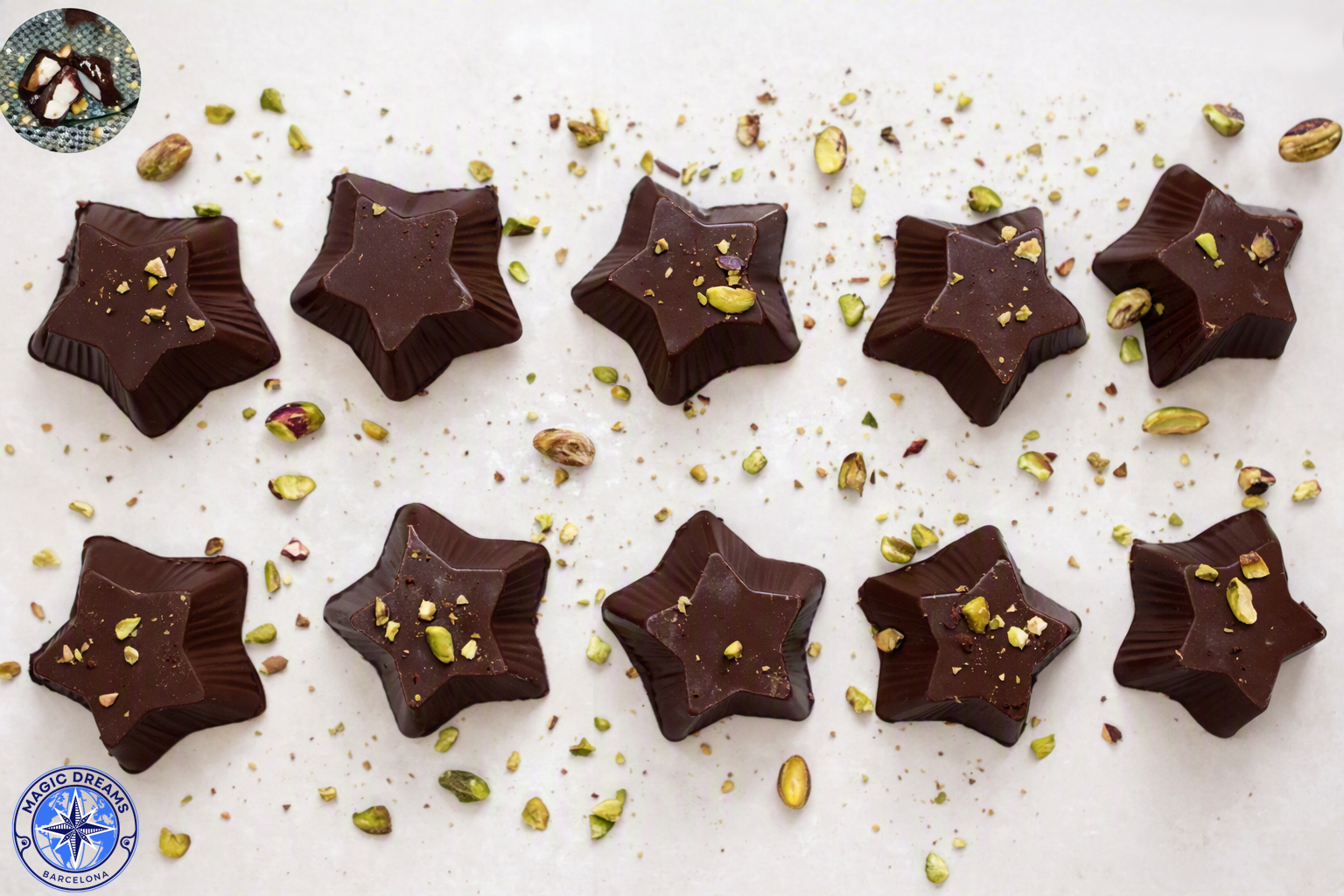 Cheesecake Chocolate Bonbons.