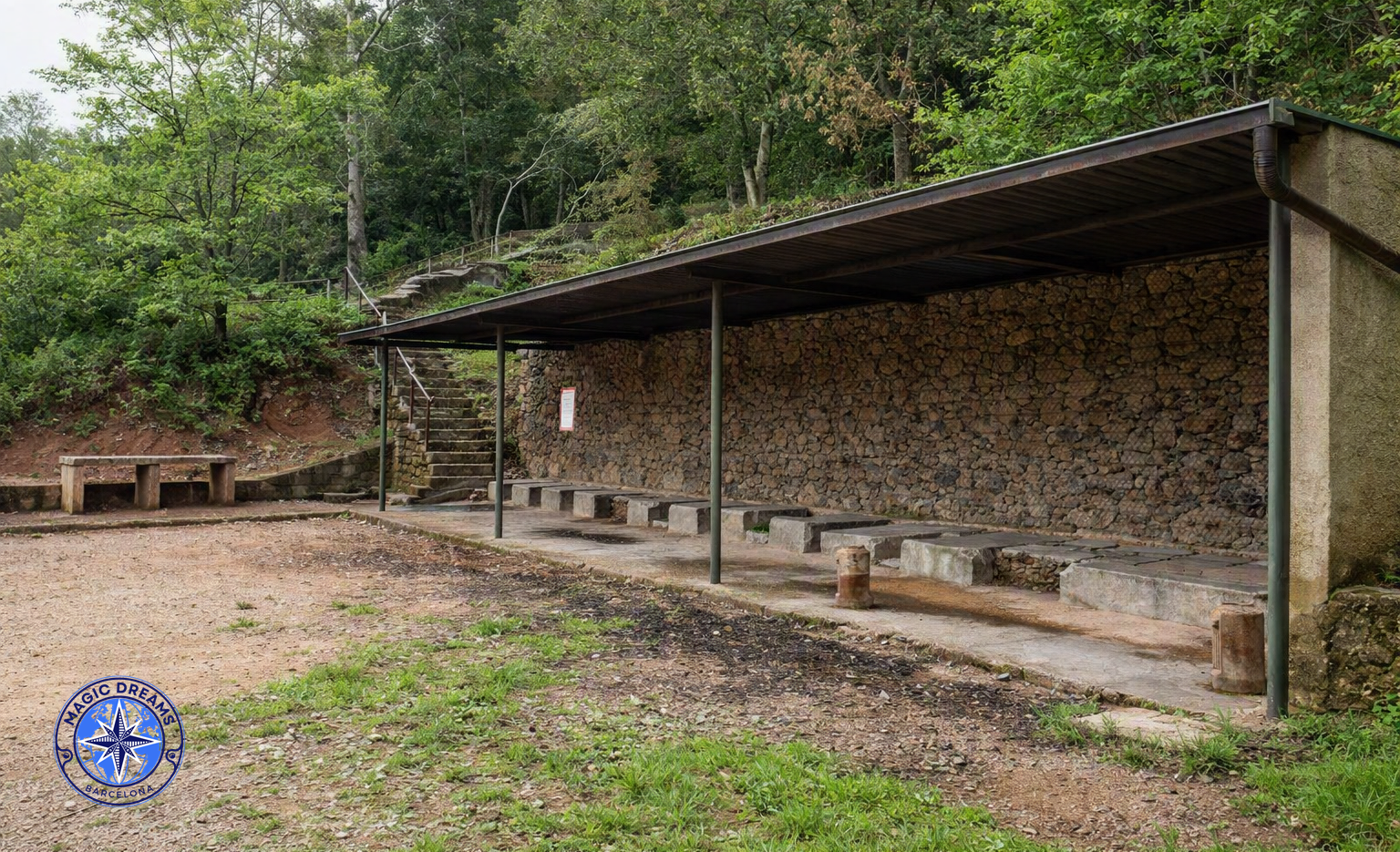 Área de Picnic y Barbacoas en santuario de la Salut de Terrades Magic Dreams Barcelona.