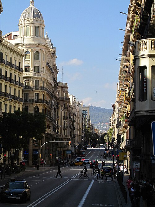 Vía Layetana, Barcelona: Historia, Arquitectura y Restaurantes.