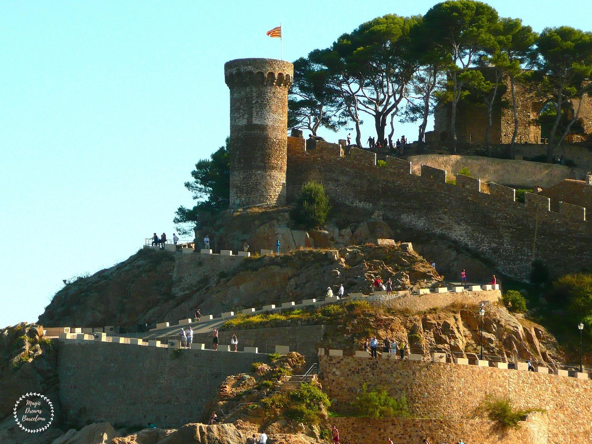 Castillo de Tossa de Mar.