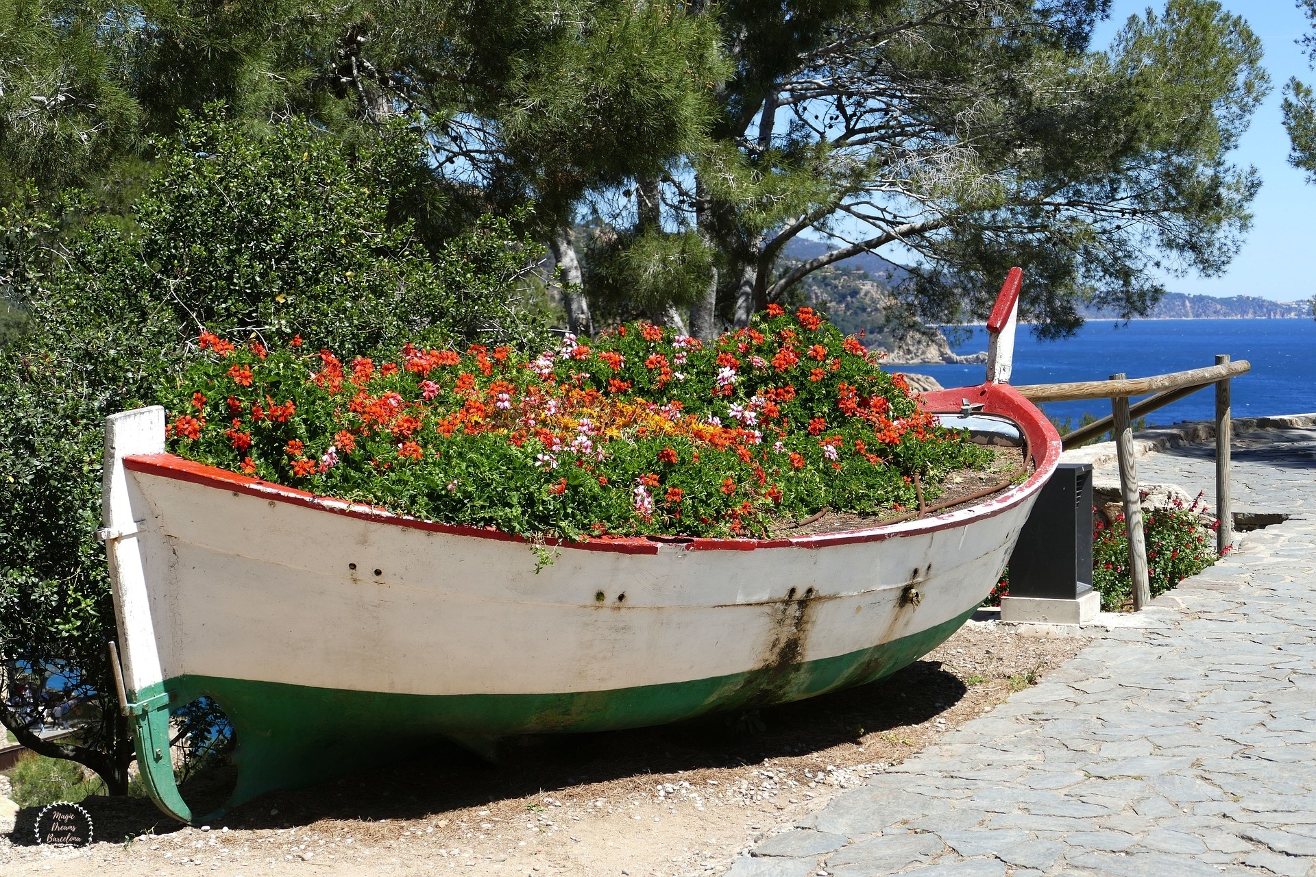 Detalle en Tossa de Mar.