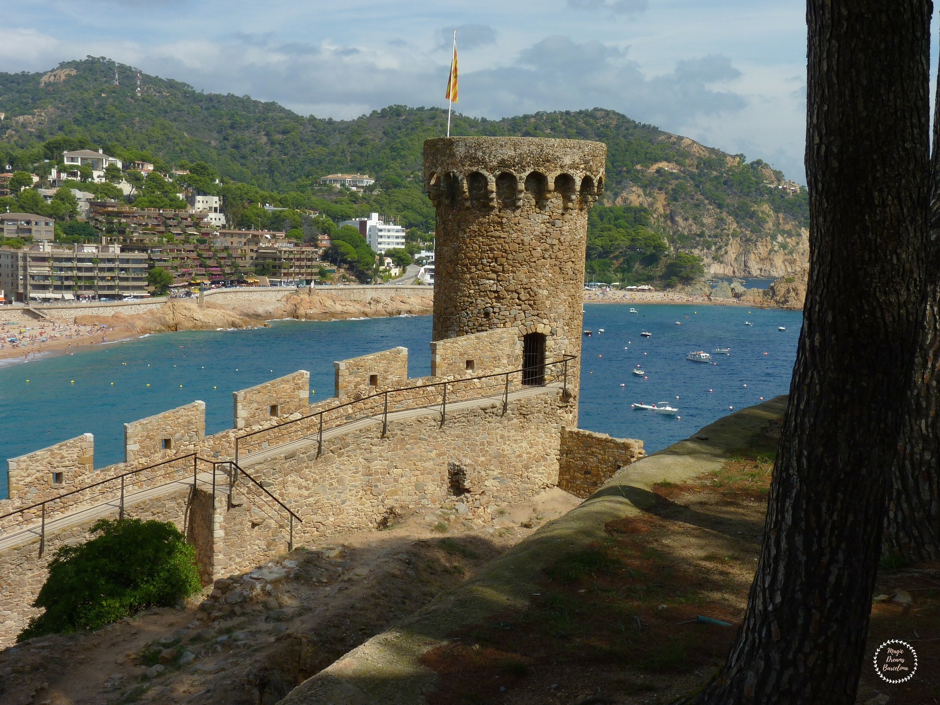 Castillo de Tossa de Mar.