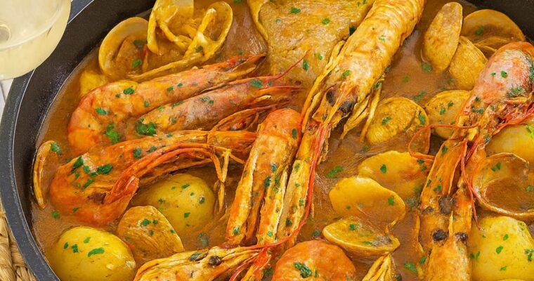 Traditional Suquet de Peix | Catalan Fish Stew.