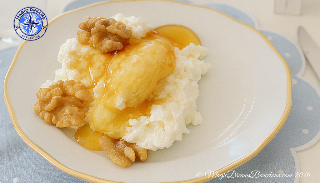 Mel i Mató con nueces