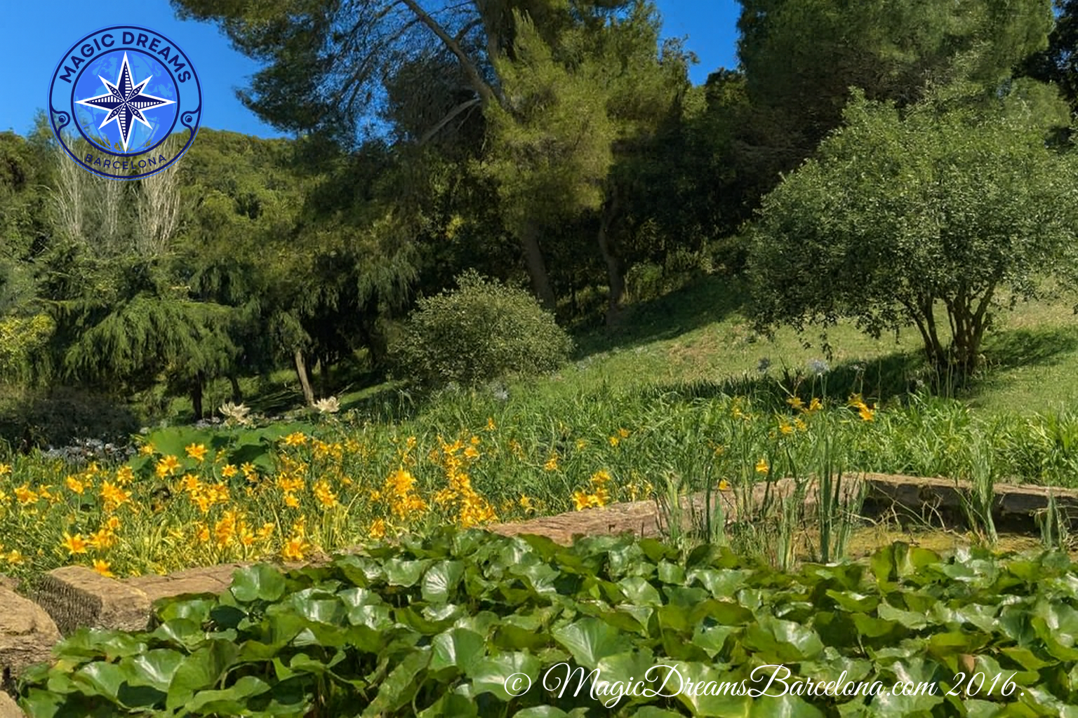 Jardines de Mossèn Cinto Verdaguer.