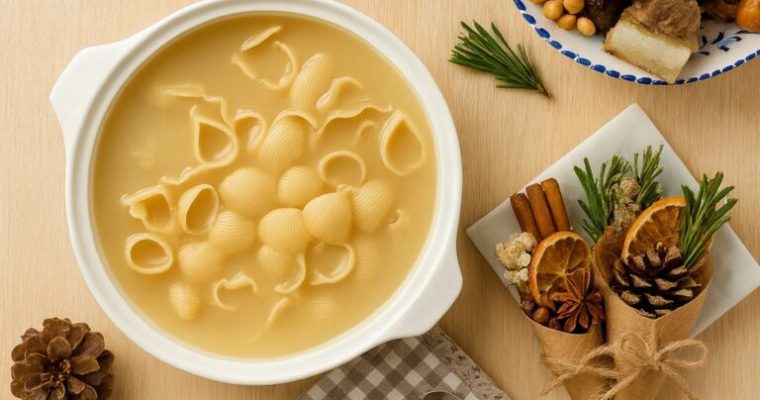 Escudella amb Carn d’Olla (Catalan Meat and Vegetable Stew).