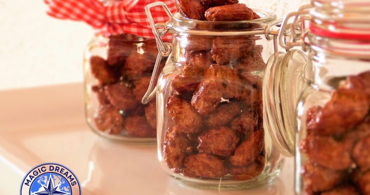 Caramelised Catalan Almonds.